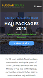 Mobile Screenshot of hajjmakkahtours.com